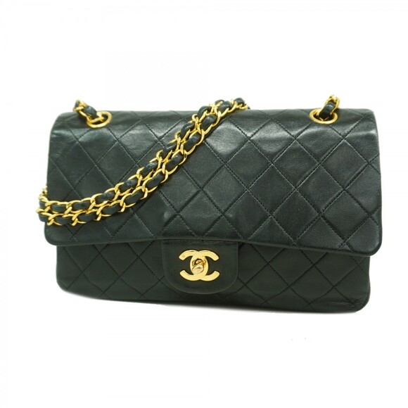 CHANEL Handbags - Chanel Matelass√© Shoulder Bag, Double Flap, Chain, Lambskin, Black, Women's